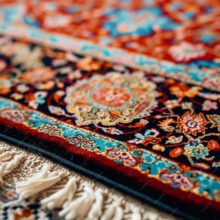 قسمتی از فرش ایرانی 