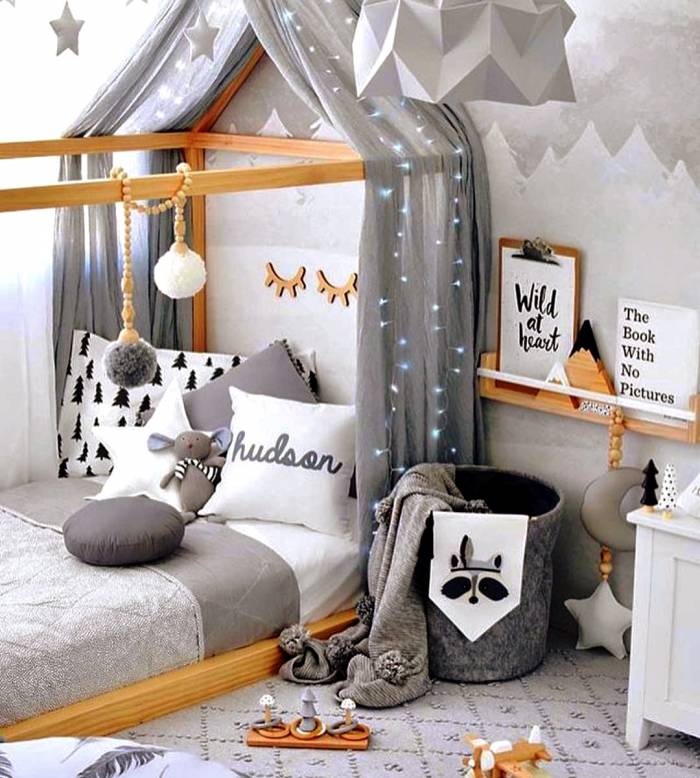 اتاق های خاکستری مخصوص کودکان-وبسایت استیاژ