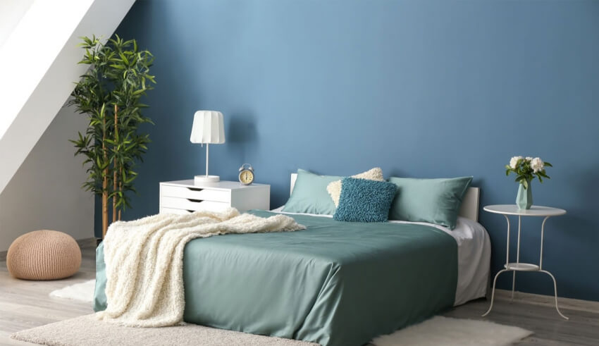 اهمیت رنگ و ترکیب رنگ دکوراسیون اتاق خواب دو نفره - وبسایت استیاژ